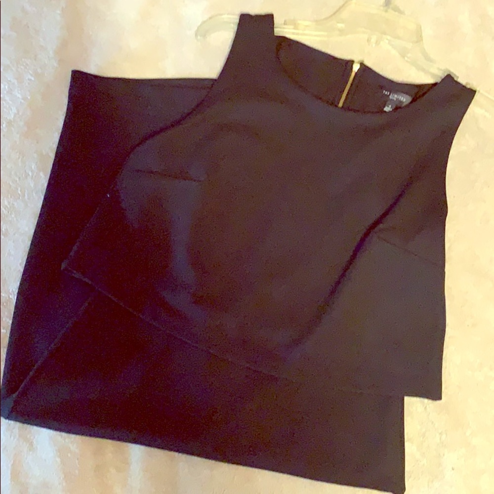The Limited Black Midi Dress